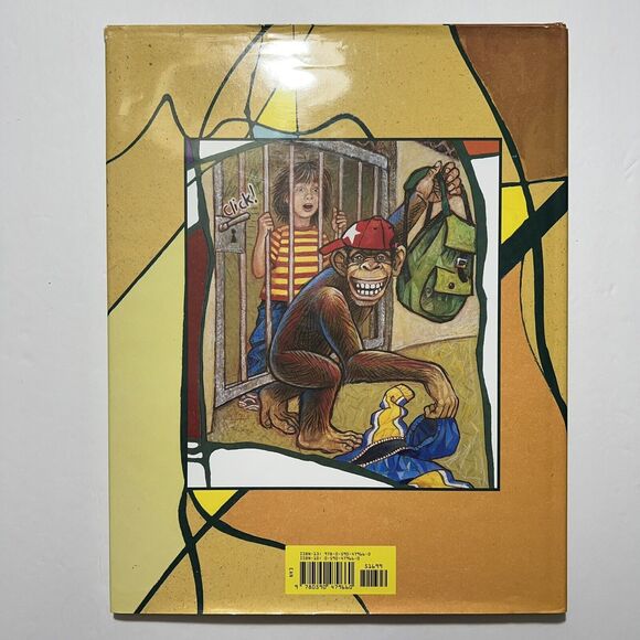 Set Of 2 Childrens Story Books Hardcover Pig Pig Rides and The Boy Who Went Ape - Picture 11 of 11